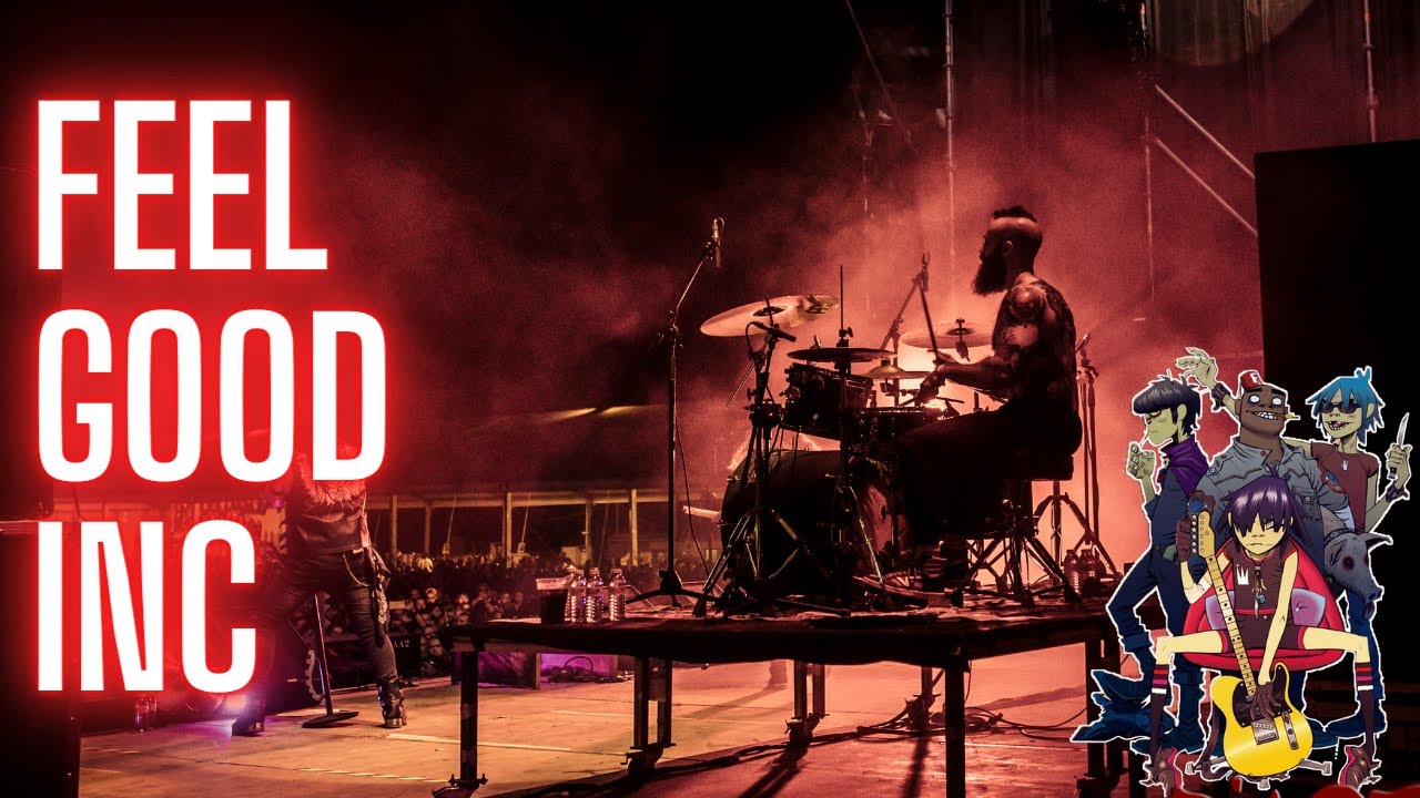 FEEL GOOD INC | GORILLAZ - DRUM COVER
