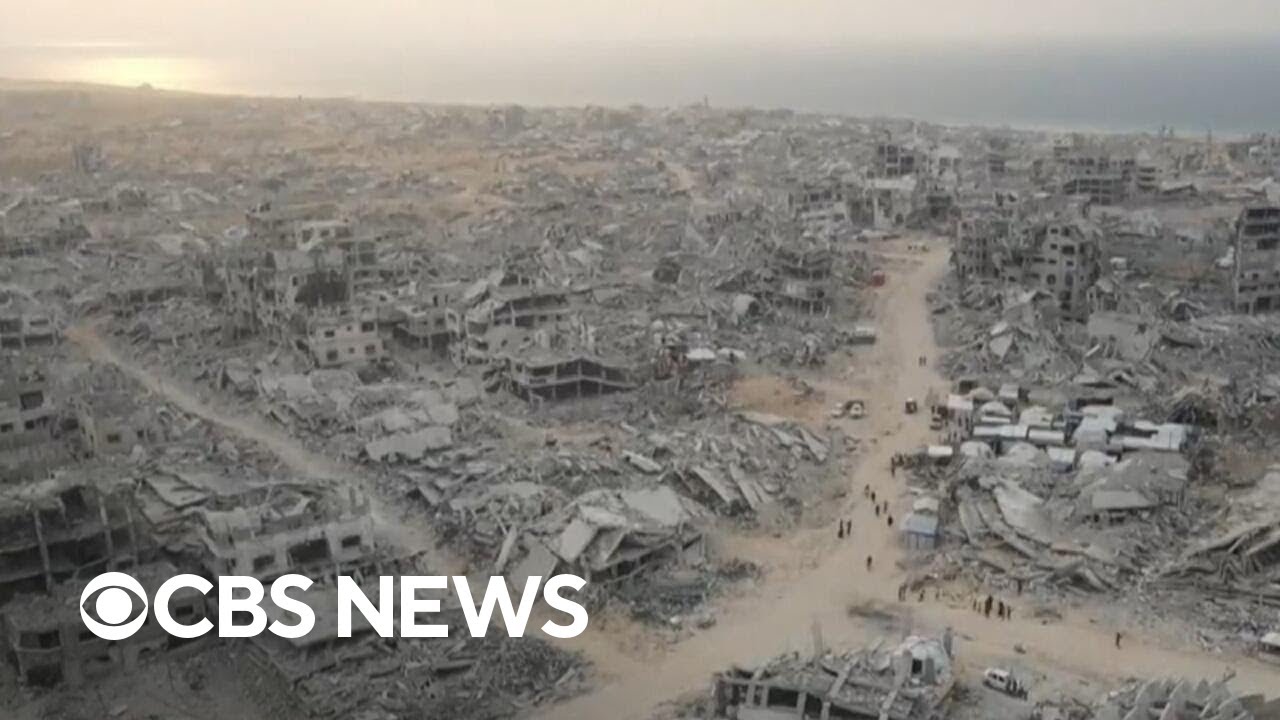 A look inside Gaza depicts utter destruction as fragile ceasefire holds