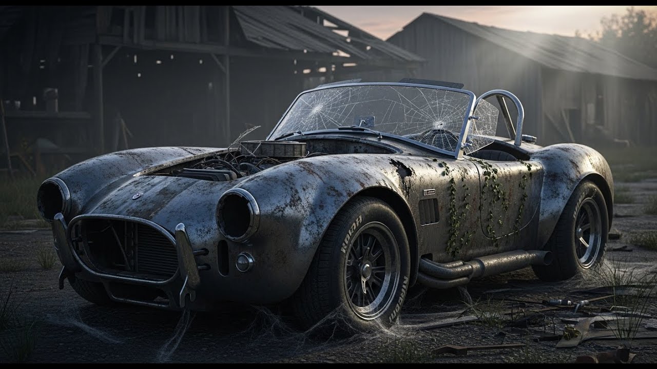 ASMR Car Restoration Full Rebuild of 1963 Shelby Cobra 427 SC from Abandoned Condition New