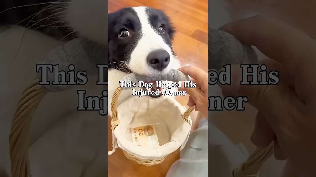 This Dog Helped His Injured Owner 🐶❤️ #DogLovers #HeroDog
