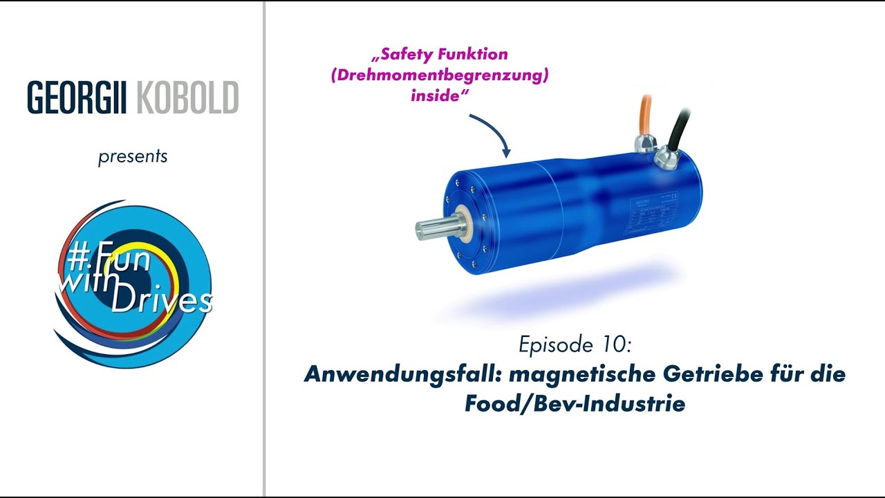 Georgii Kobold präsentiert: Fun with Drives, Folge 10: Anwendungsfall von magnetischen Getriebe