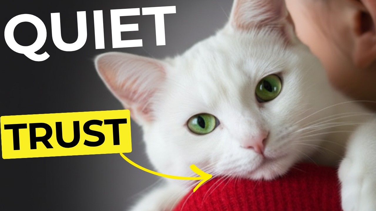 5 Quiet Ways Cats Thank the People They Trust😻😸