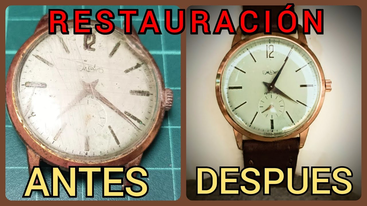 Watch Restoration - How to repair vintage watch - Restoration of Swiss Watch FEF 190 Movement