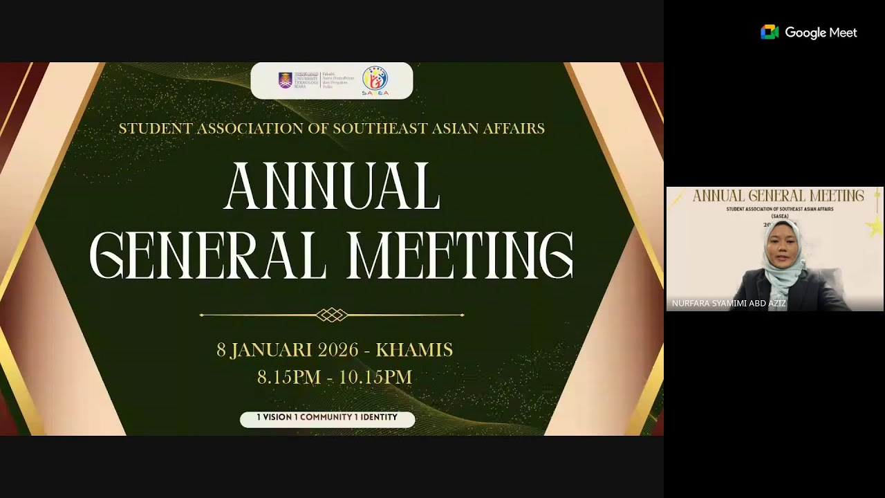 ANNUAL GENERAL MEETING SASEA 2024/2025