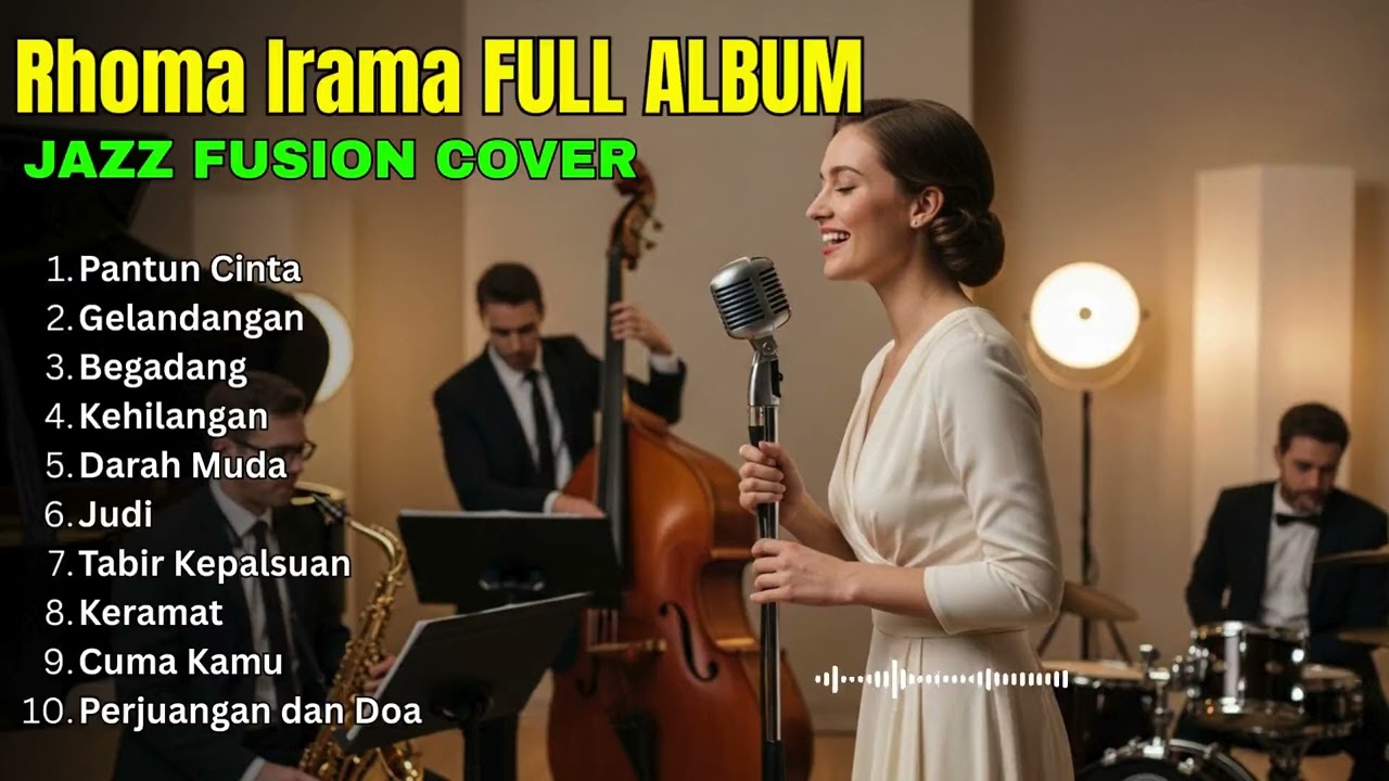 JAZZ FUSION COVER RHOMA IRAMA FULL ALBUM | Elegant Dangdut Nostalgia Mix