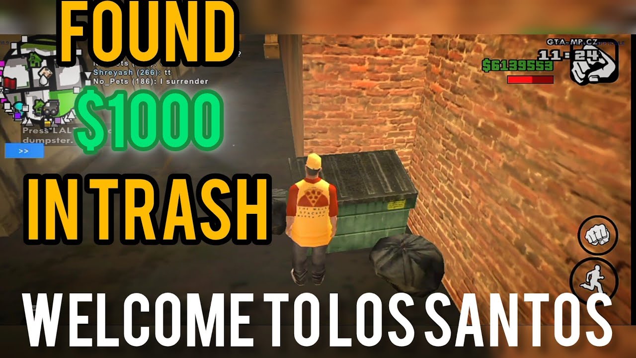 I found 10000$ in the trash || Samp WTLS 2 