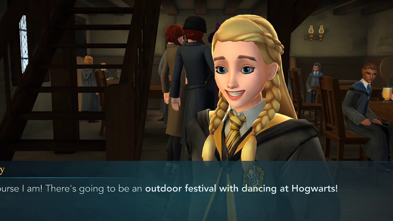 Harry Potter: Hogwarts Mystery - Festival Fun Cutscenes (Jae)