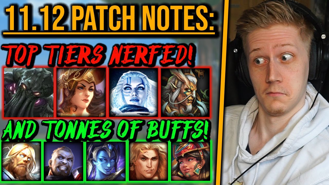 Patch 11.12 Brings HUGE Rebalancing, New Event, Skins & More! - SMITE 1