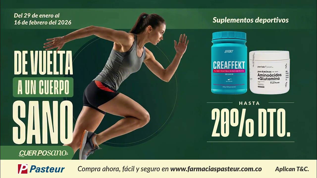 40% de descuento en Cuerpo Sano 🥗 Proteínas, colágeno y alimentación saludable