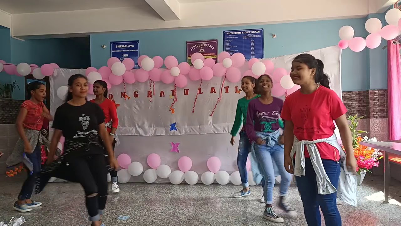 Snehalaya Guwahati Girls Dancing