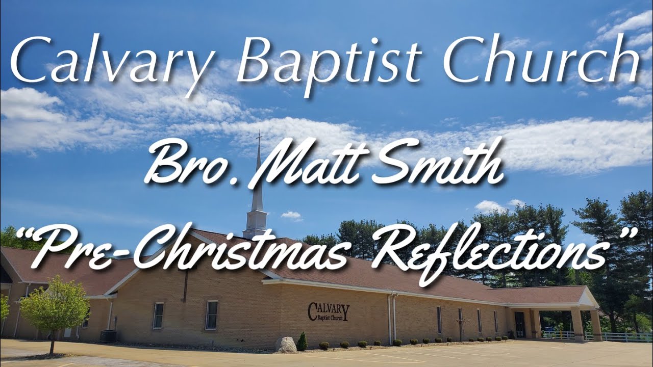 Pre-Christmas Reflections