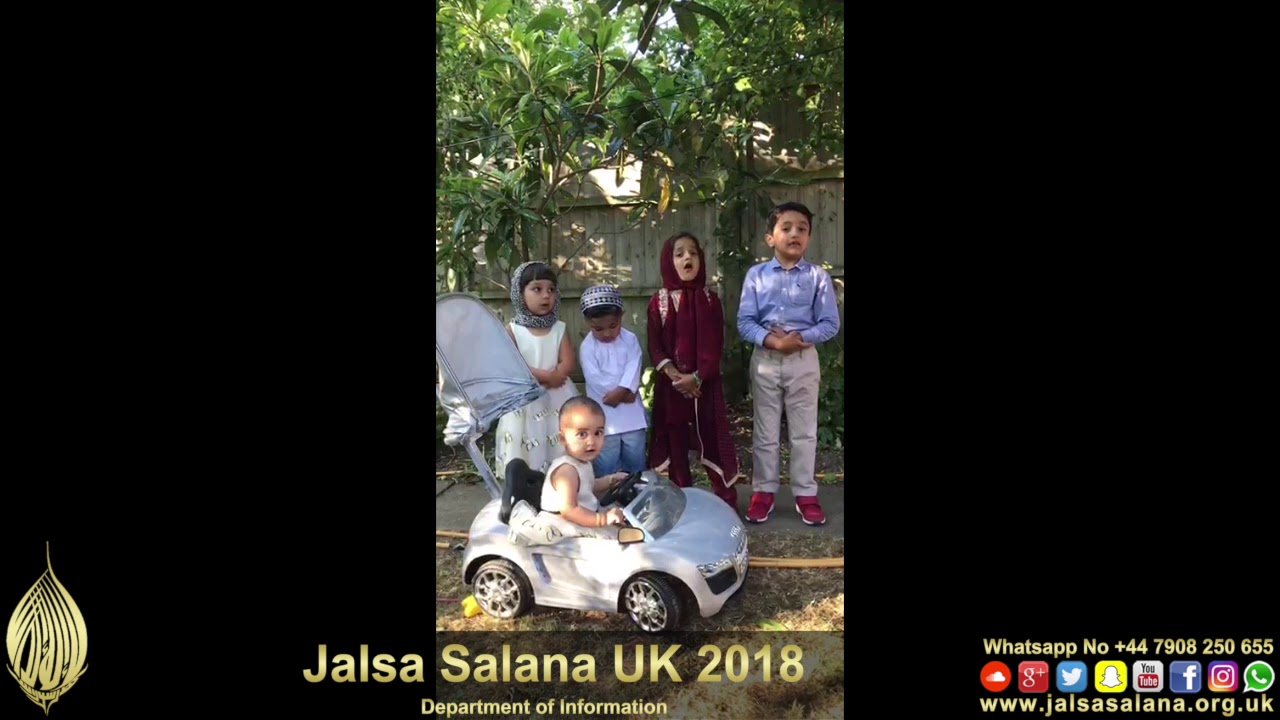 Jalsa Message Jalsa Salana UK 2018