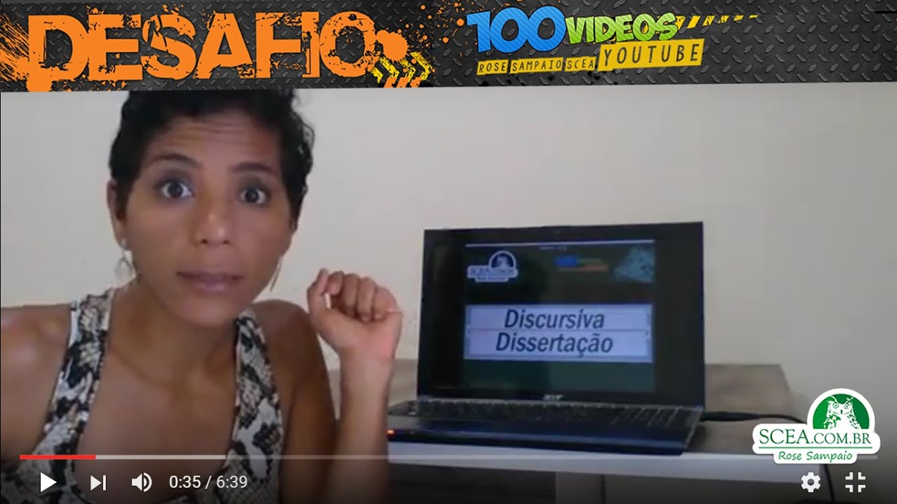 13. Dissertação X Discursiva: tem diferença? 😨😨😨