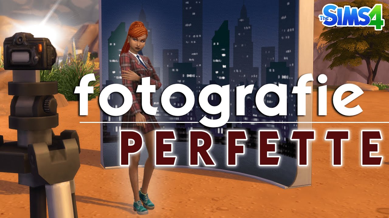 Come avere FOTOGRAFIE PERFETTE in The Sims 4 ITA 📸 [Gioco base - Moschino - Pose CC]