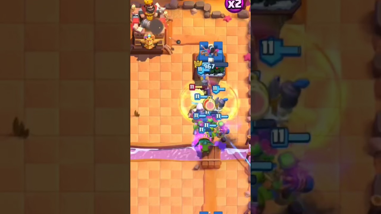Super Magic Archer vs Super Mini pekka - Super cards draft   #clashroyale #primeroyale #draftevent