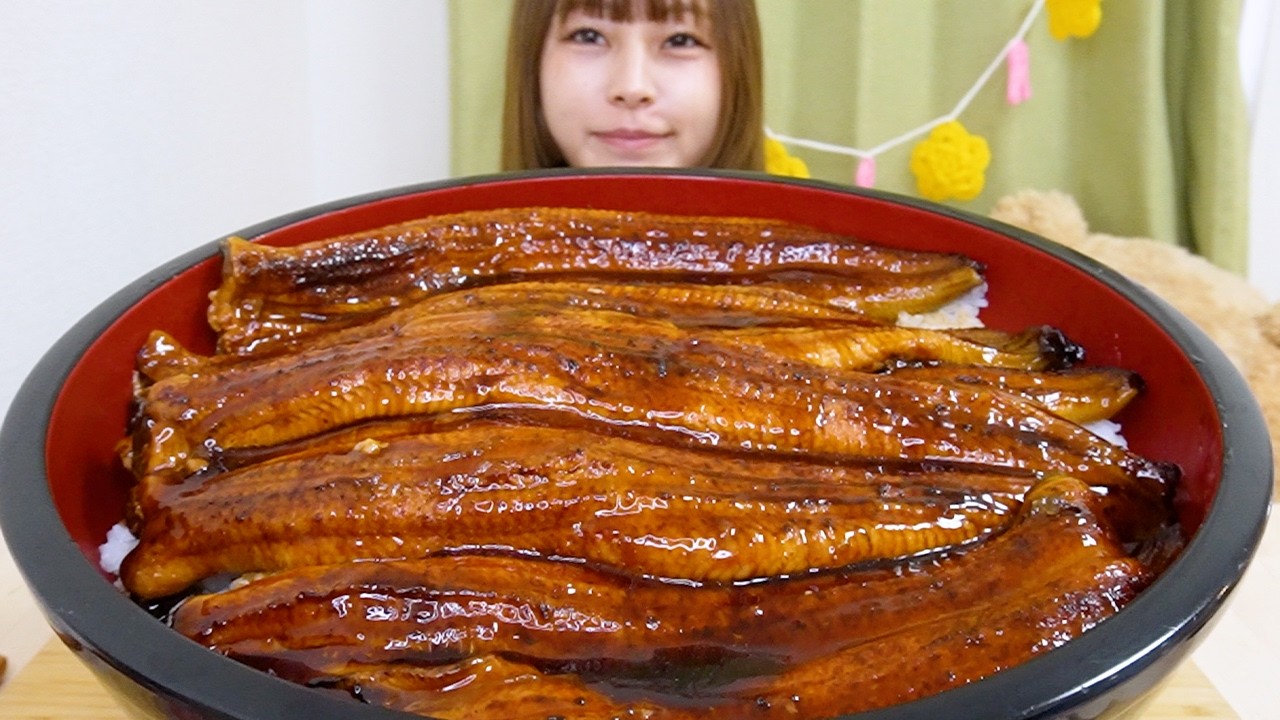 【大食い】鰻丼5尾5合