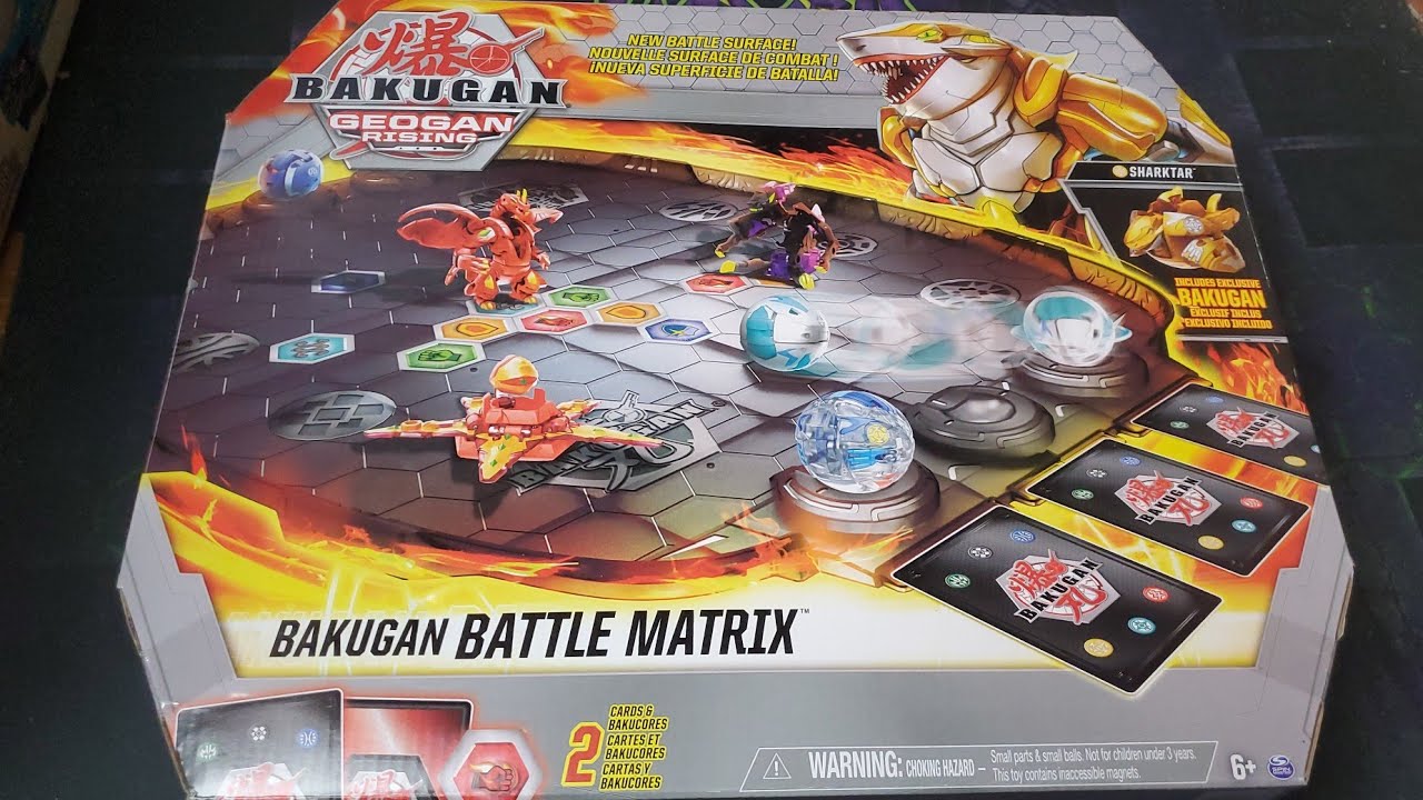 NEW BAKUGAN GEOGAN RISING BATTLE MATRIX SET UNBOXING!