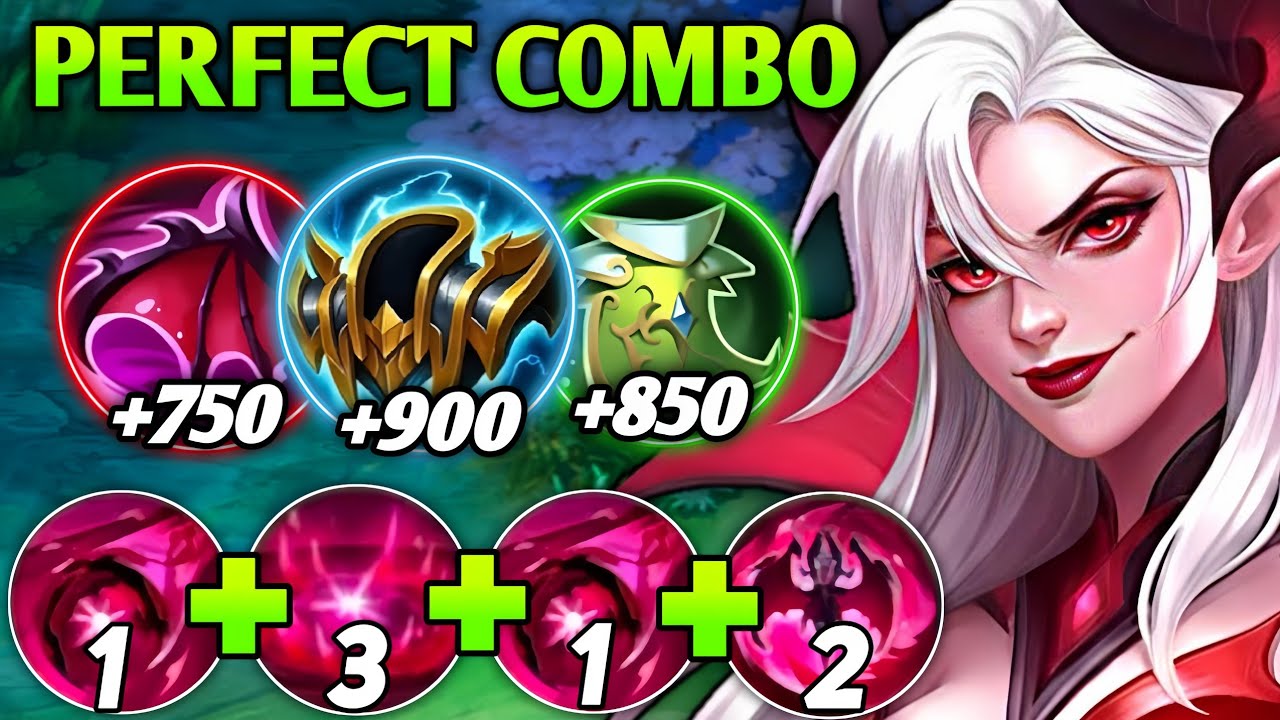 ALICE COMBO 1-3-1-2‼️KEBAL DARAH NAMBAH TERUS - ALICE BEST BUILD TERSAKIT 2025 - MLBB
