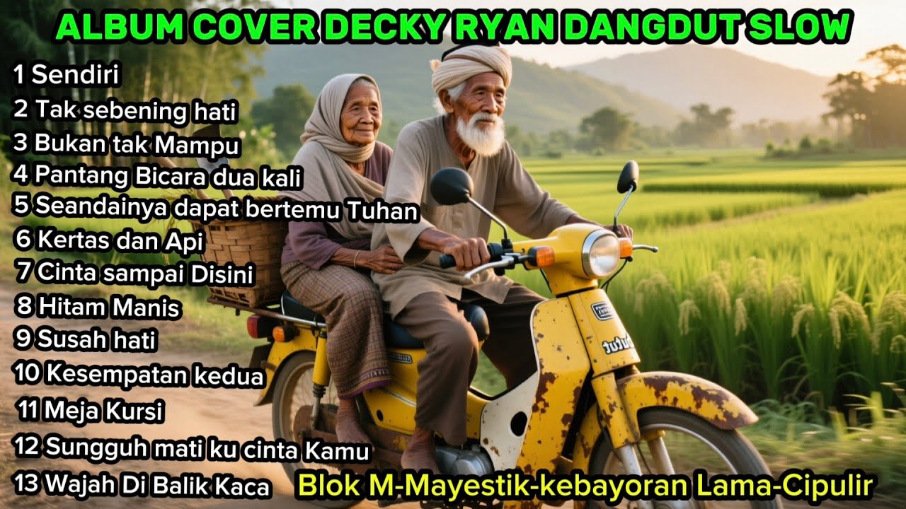 cover dangdut Decky Ryan Viral tiktok,Sendiri,Tak sebening hati, Susah hati, Hitam manis, meja kursi