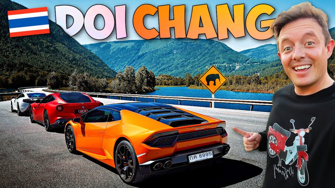 THAILAND Supercar Heaven in DOI CHANG 🇹🇭 CHIANG RAI Luxury Playground