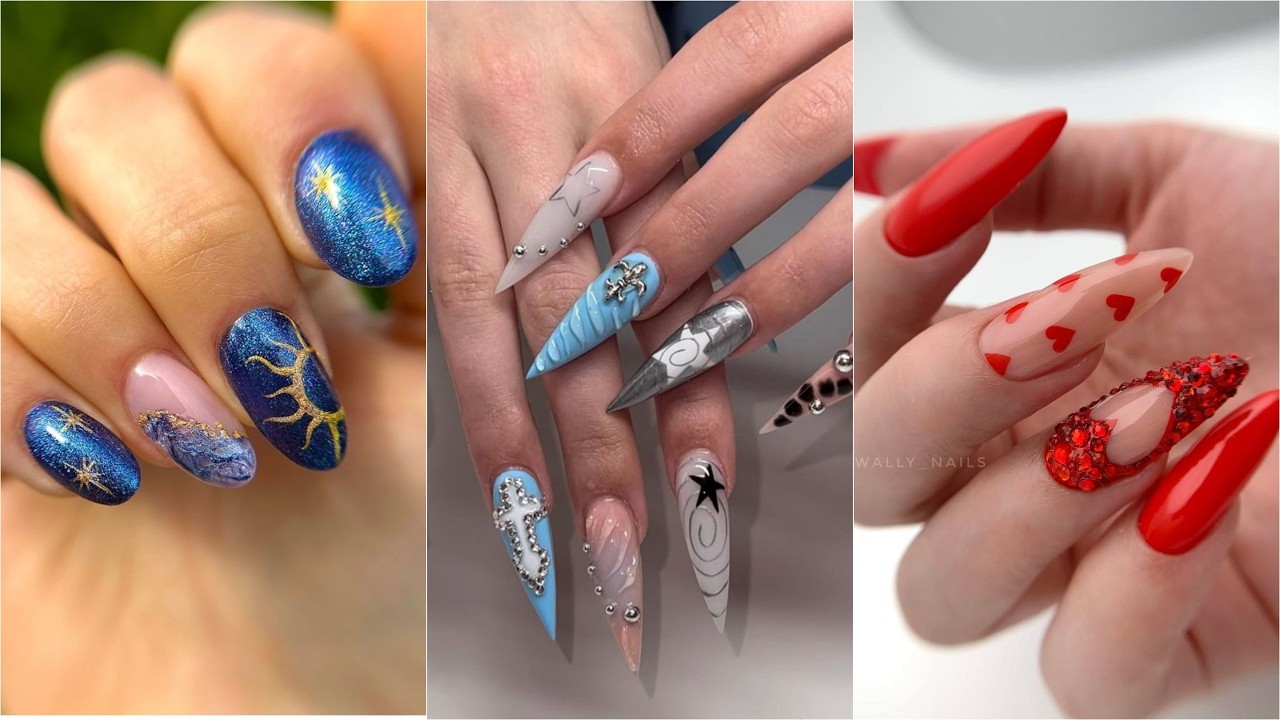 TRENDY 💯😱 NEW Nail Art ideas for Beginners/ Acrylic Nail arts designs #nailart #nails