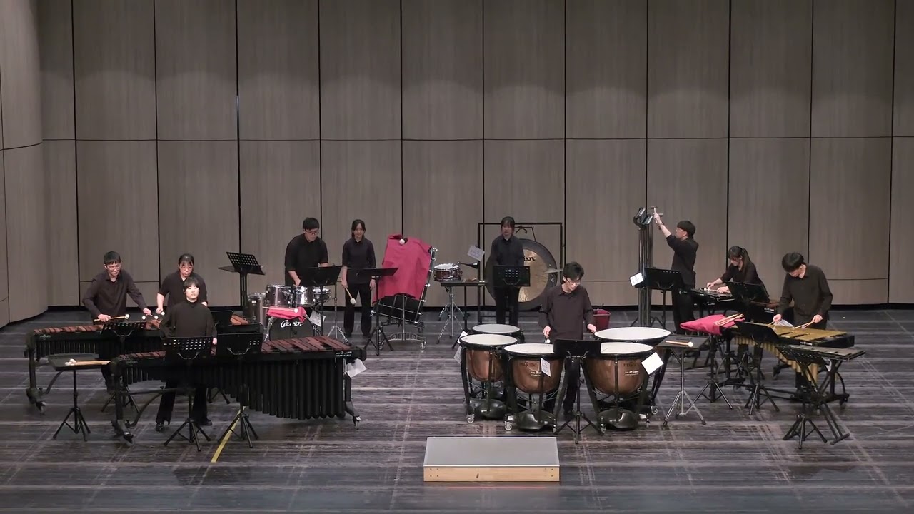 清華大學113學年度全國學生音樂比賽-打擊樂合奏 Double Concerto ”Light and Water” / 加藤大輝