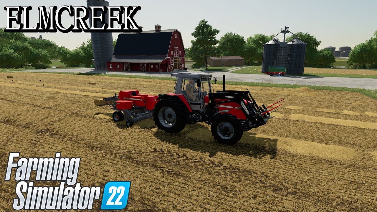 ELMCREEK Pierwsze żniwa Farming Simulator 22 gameplay pl #1