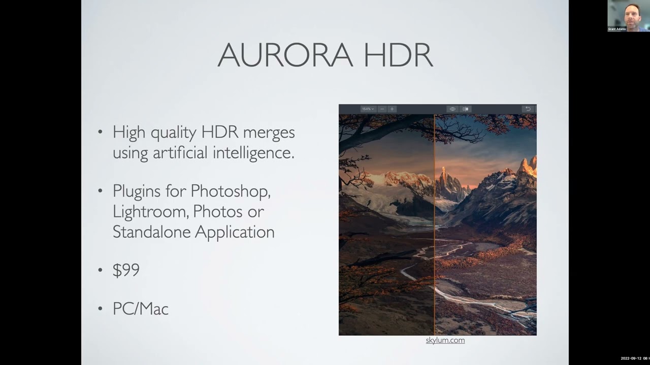 Lecture 105/106 - Blending Modes, HDRs and Panoramas (Fall 2022)