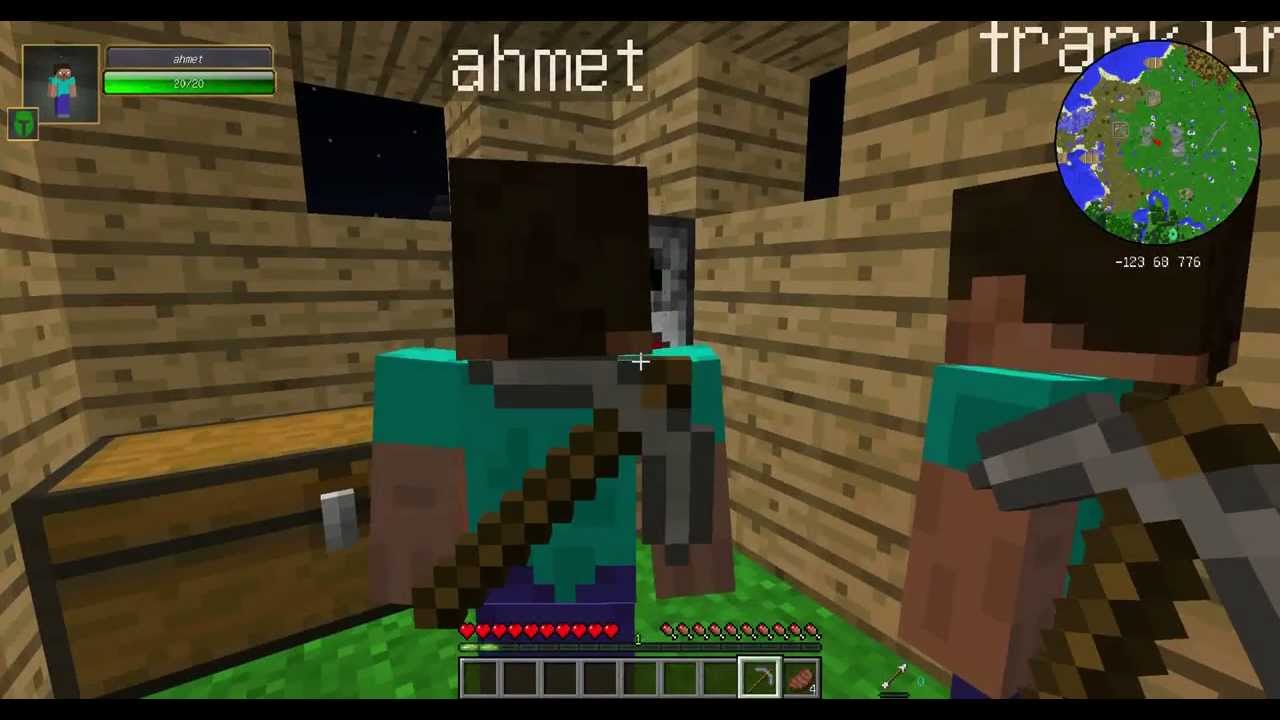 Minecraft Hexxit Multiplayer Türkçe - Bölüm 1 Savaşa Hazırlık