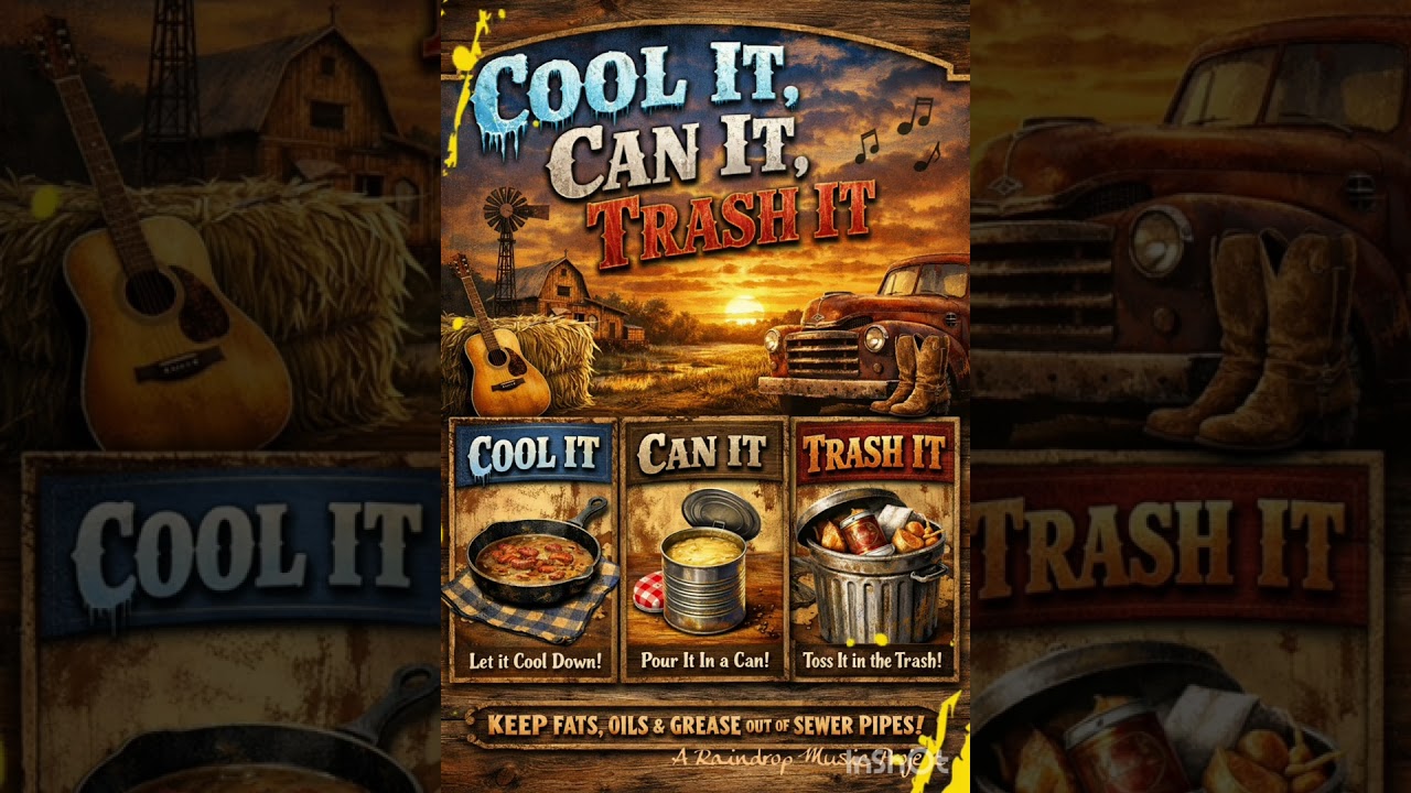 Cool it, Can it, Trash it.