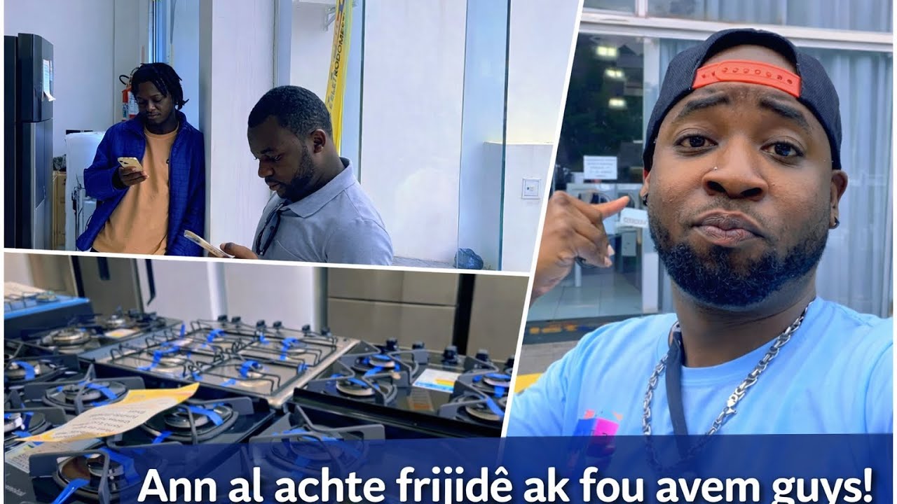 Ann al achte frijidè ak fou avem guys 