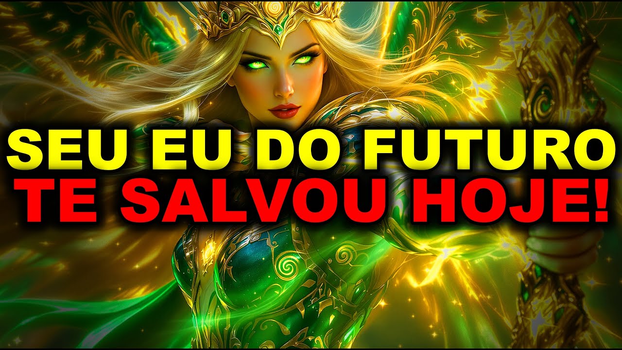 ESCOLHIDO‼️Seu EU do FUTURO viajou ao PASSADO 🕐 — Só pra te SALVAR hoje! 😭🔥