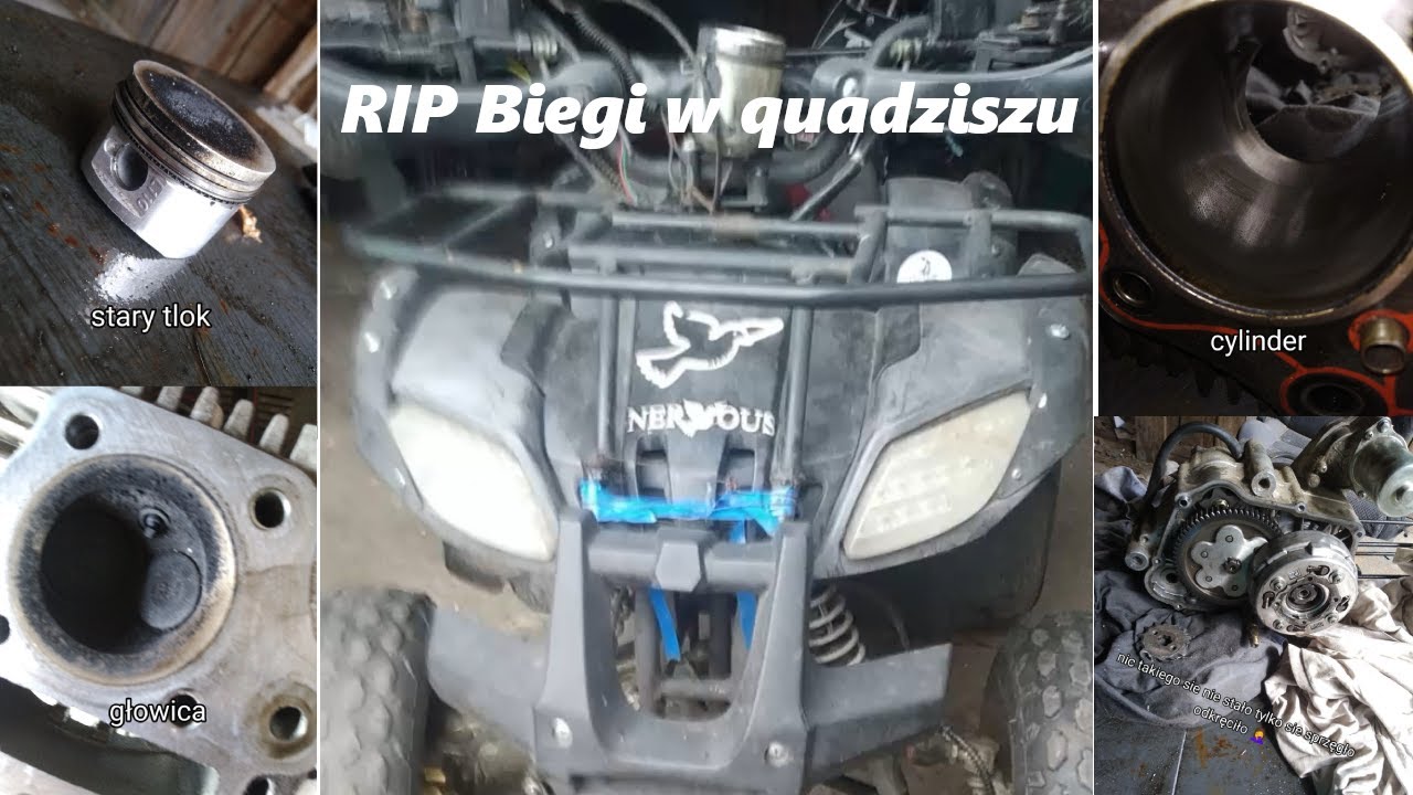 Rozwalona skrzynia w quadziszu *RIP QUADZISZ*