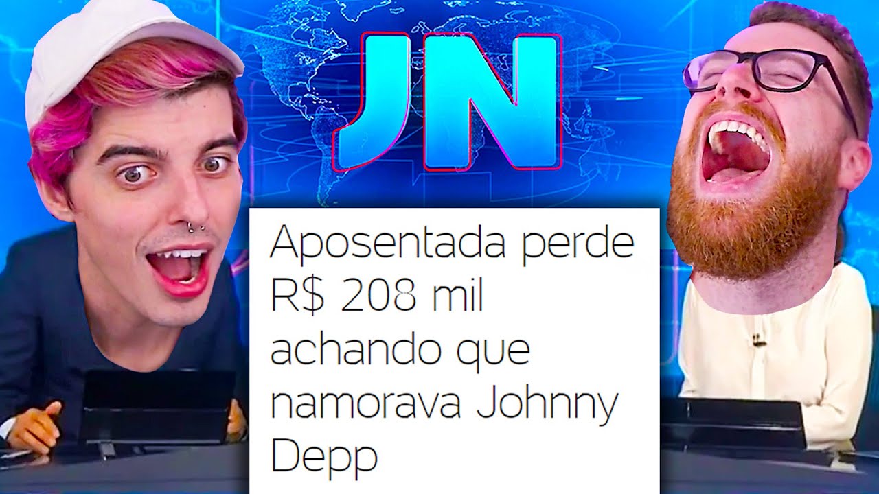 LUBA e JEAN no PIOR JORNAL de NOTÍCIAS do MUNDO