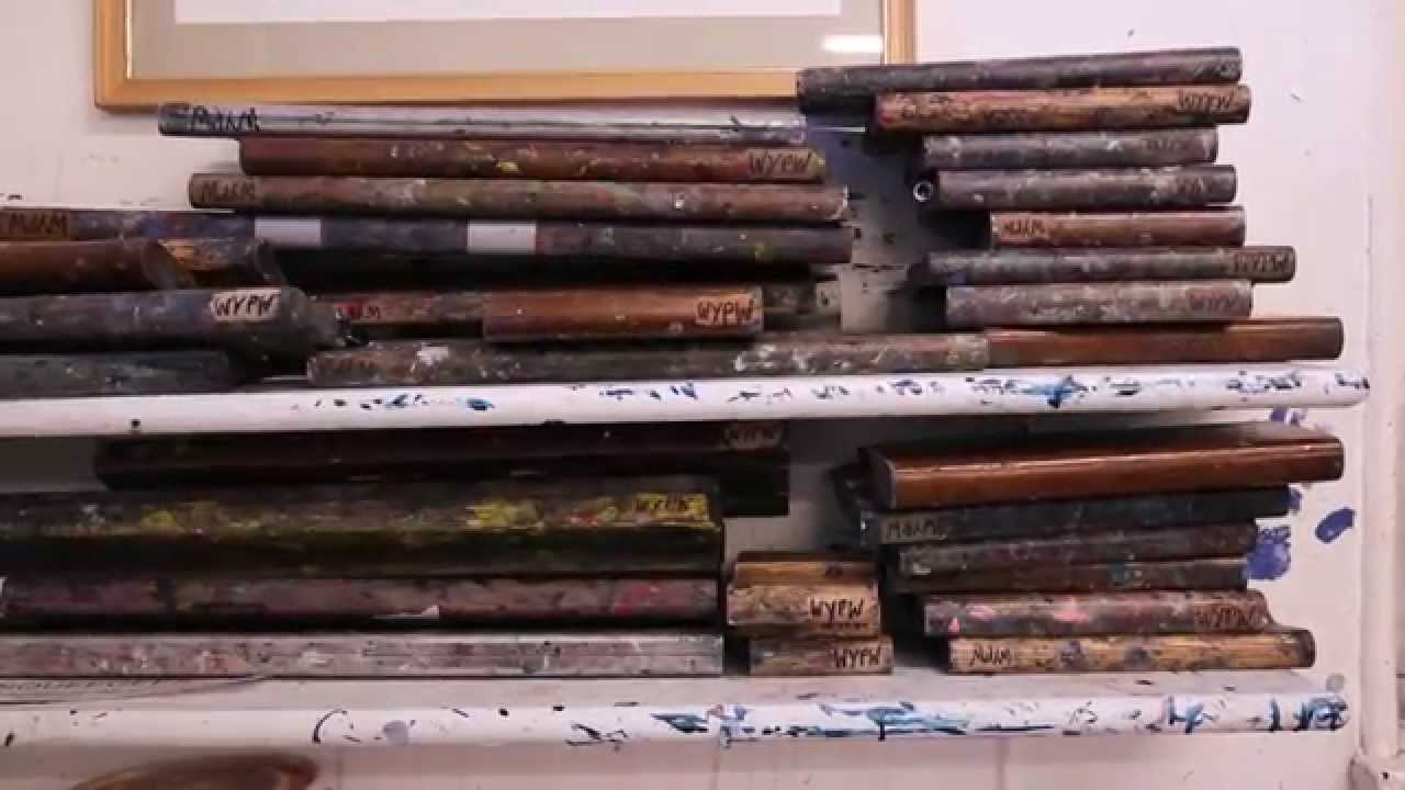 Four colour screen print
