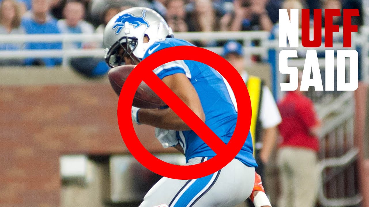 The NFL's catch rules suck. It's time to change them.