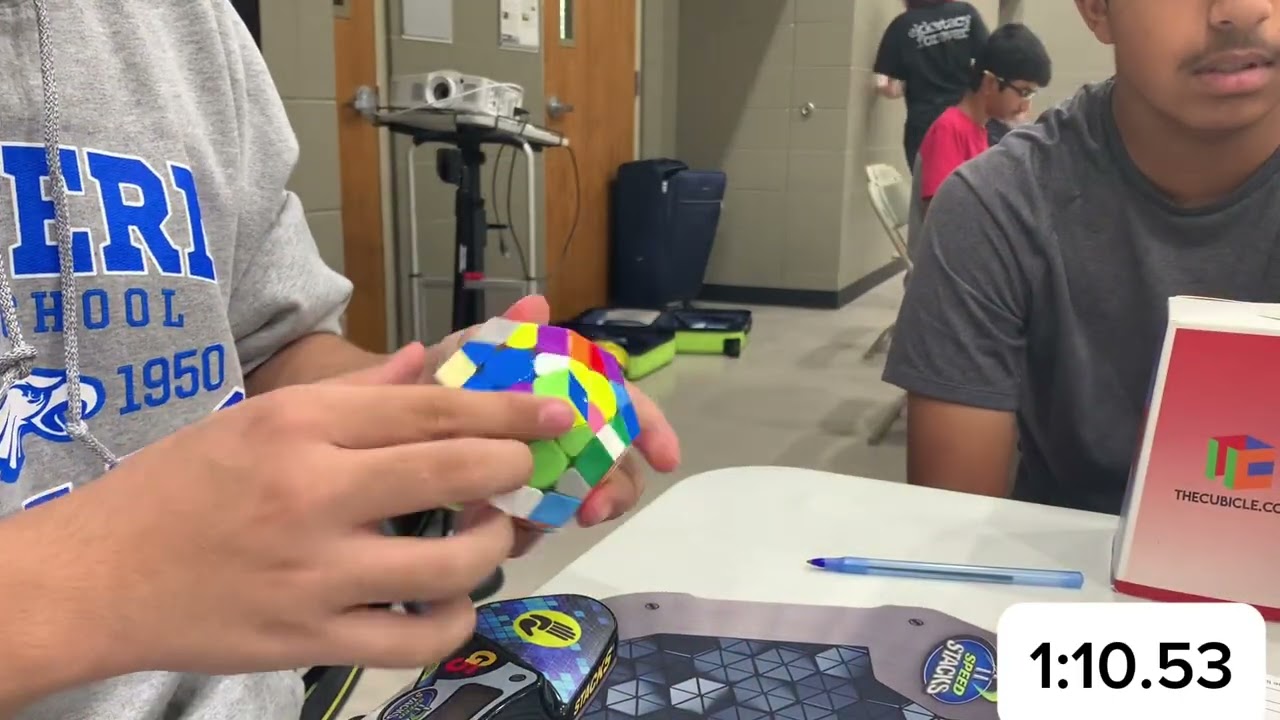 1:09.91 PR Megaminx Average | Justin Poole