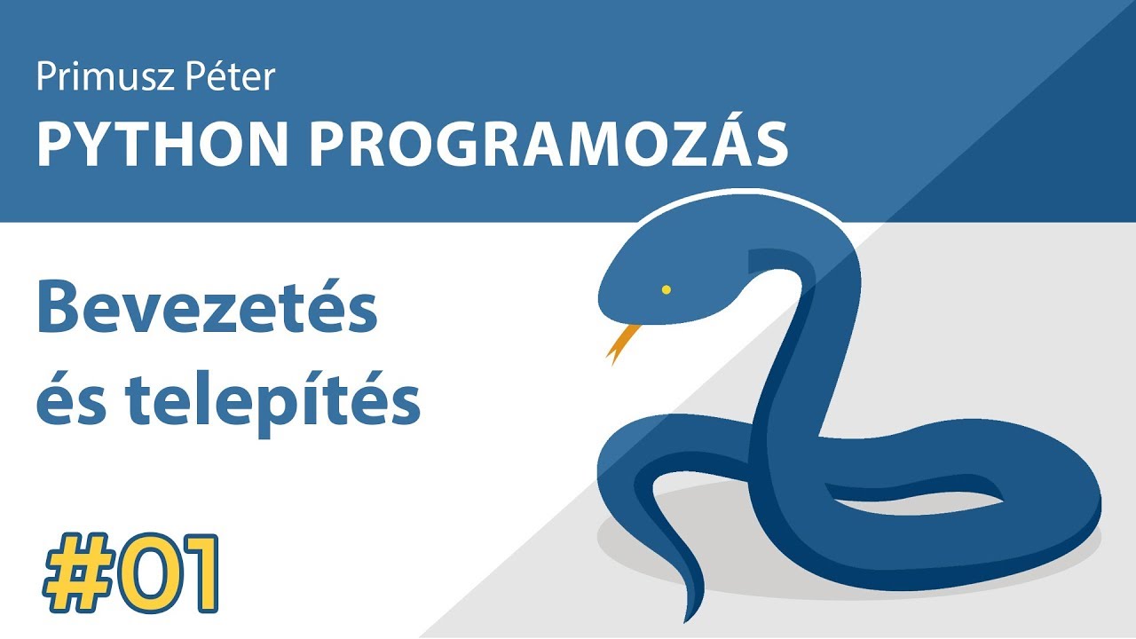 Python - Bevezetés és telepítés