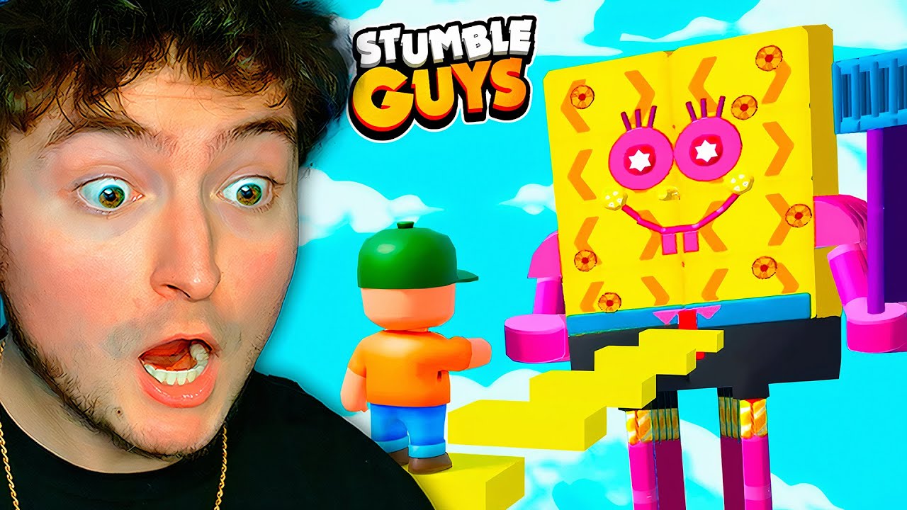 SPONGEBOB WORKSHOP MAP IN STUMBLE GUYS!
