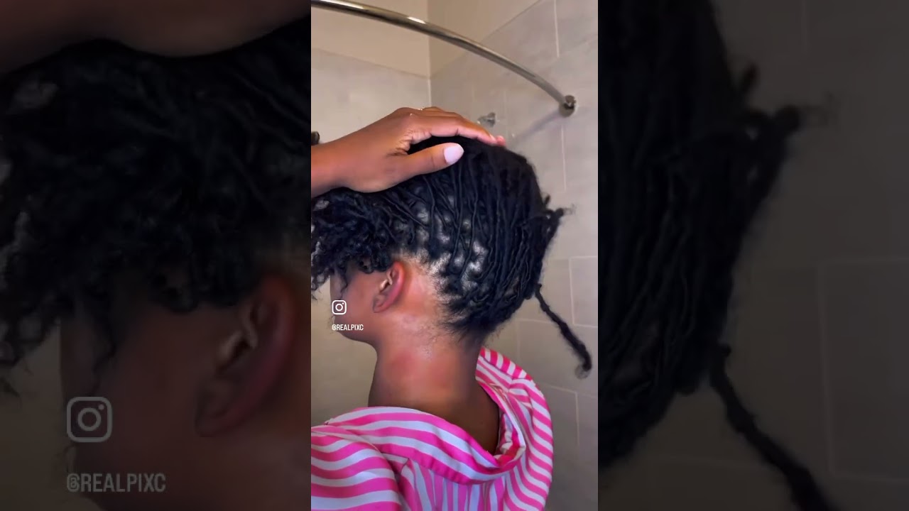 Retwist Routine. 6 Months into my Loc Journey!! #locs #locjourney