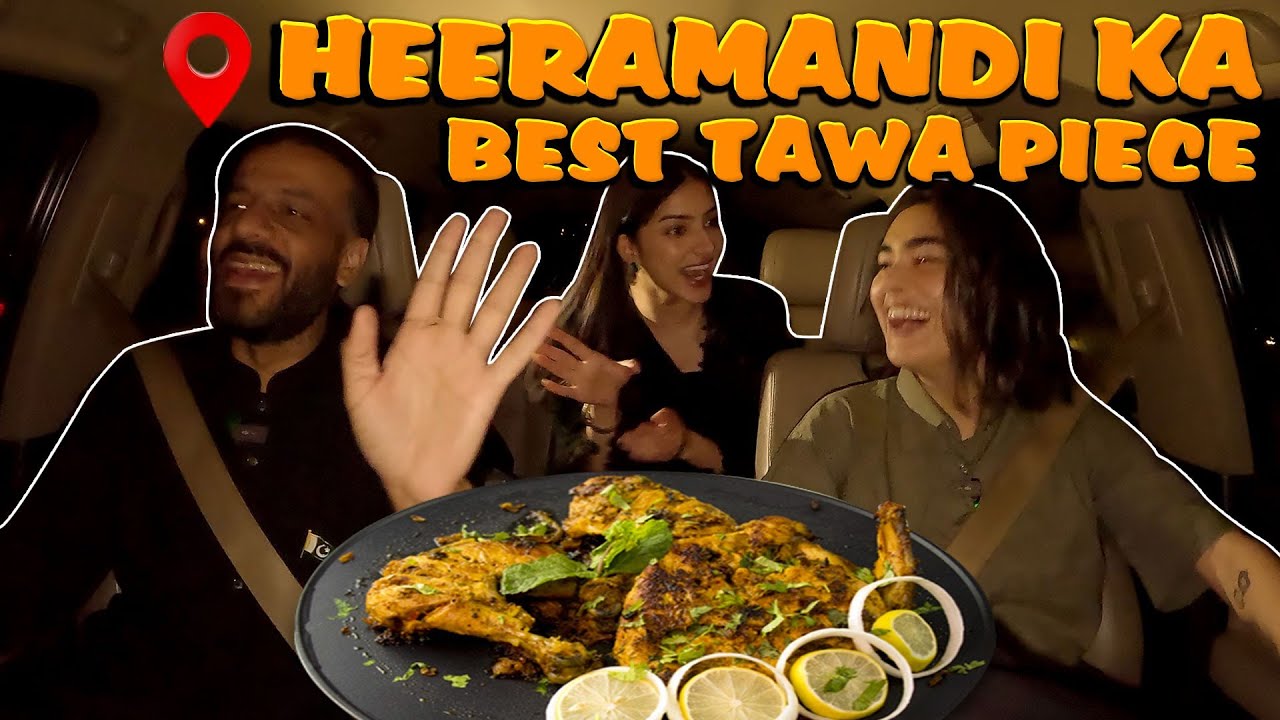 Exploring Heeramandi with Suneel, Saheefa, and Laiba in Toyota Land Cruiser V8