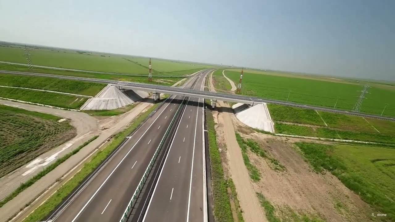 JONCȚIUNE AUTOSTRADA MOLDOVEI (A.7) CU DJ203G LA STÎLPU - BUZĂU//CINEMATIC FPV//07.06.2025