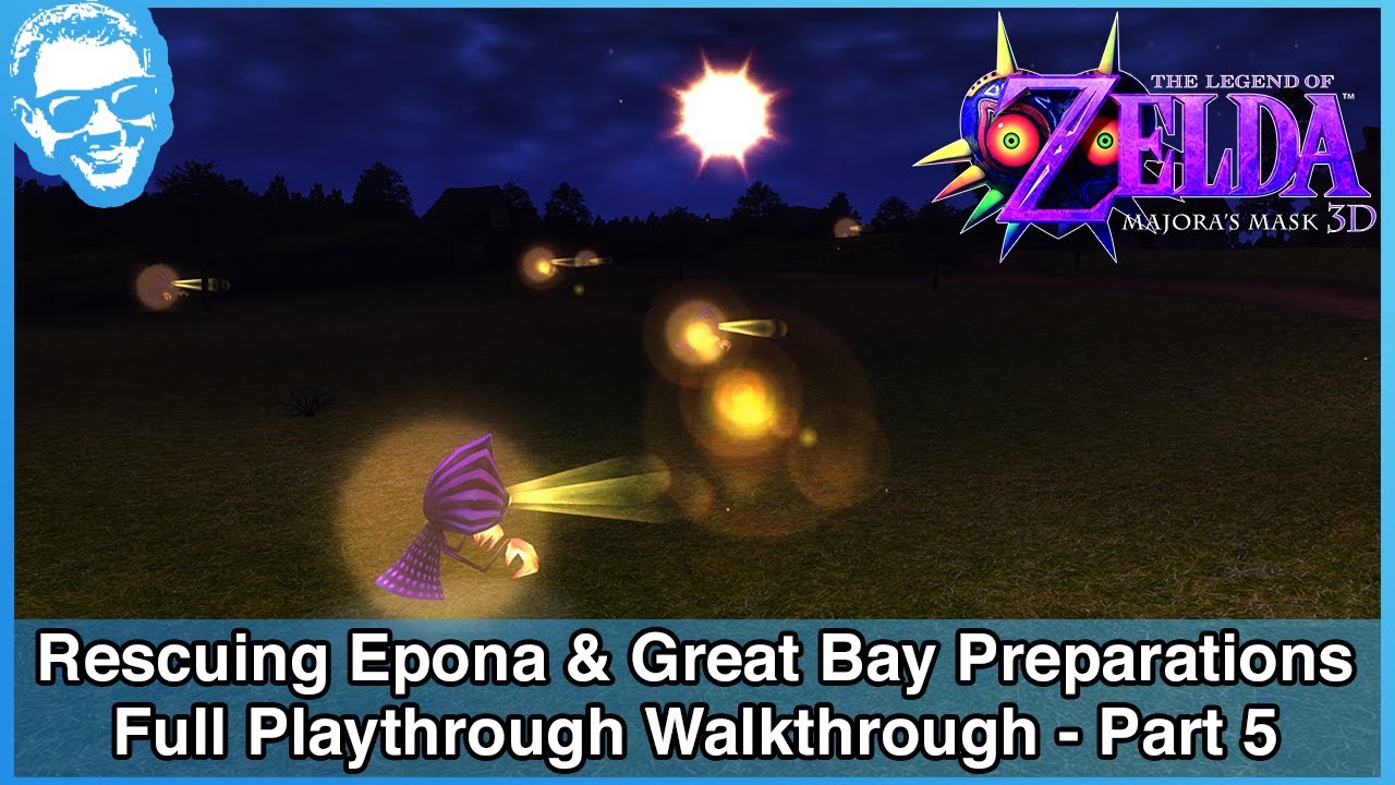 Rescuing Epona & Great Bay Prep - The Legend of Zelda Majora's Mask 3D Walkthrough - Part 3 [4k]