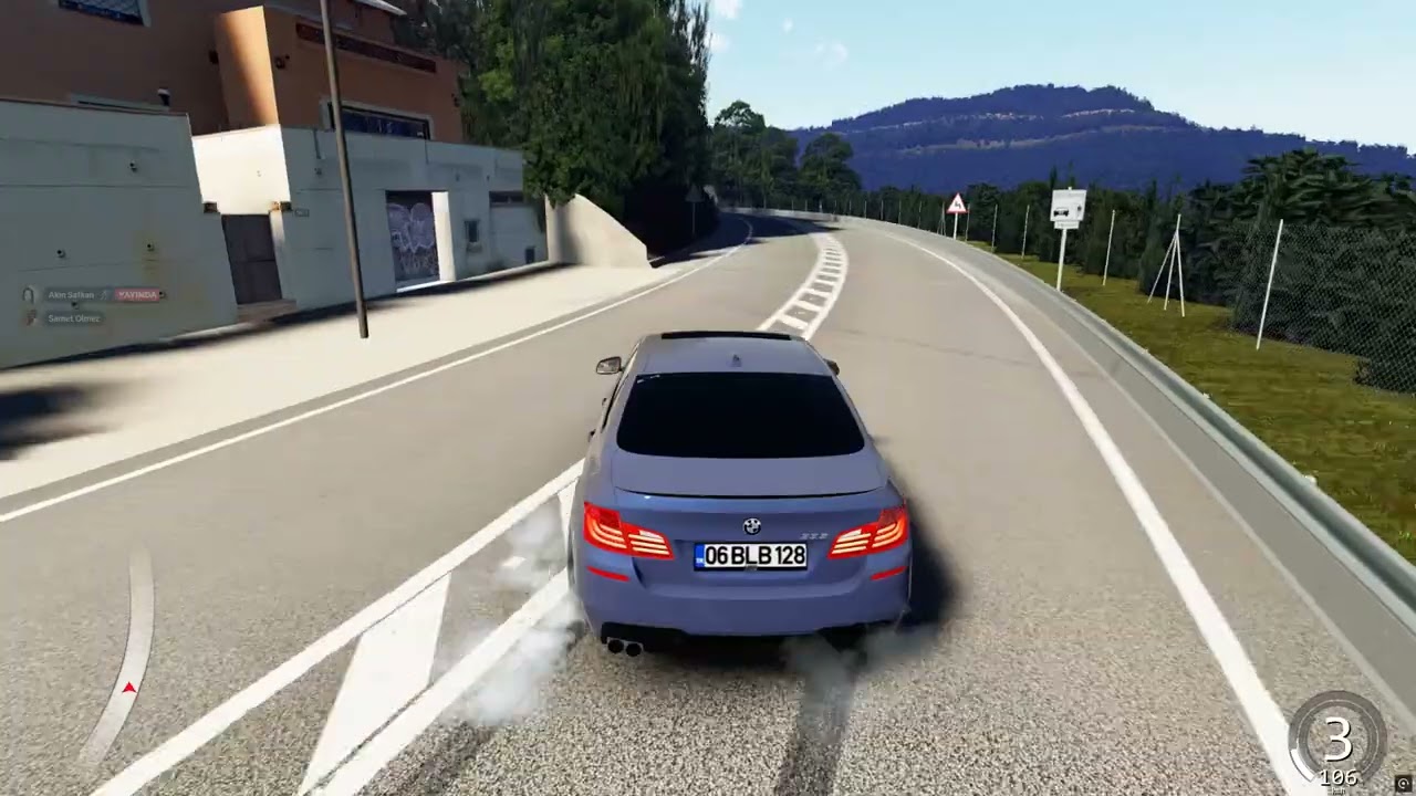 Assetto Corsa F10 Gazlama ve Dirift