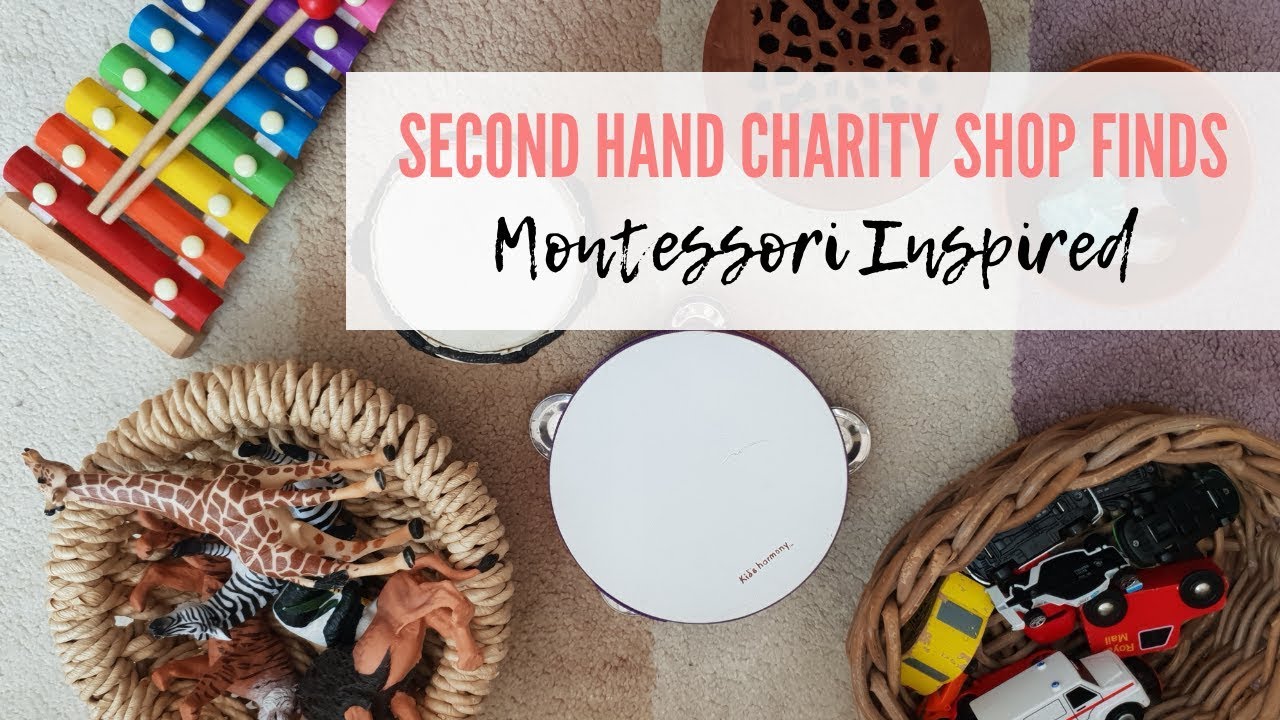 Montessori Second Hand Charity Shop Finds!