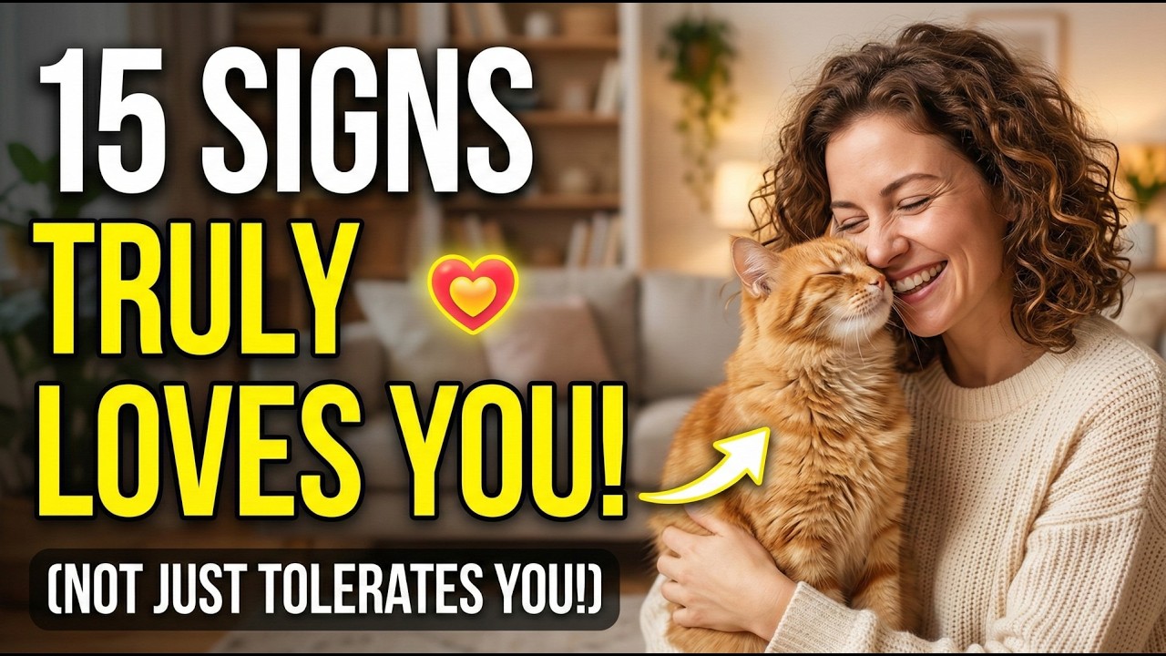 15 Signs Your Cat Truly Loves You (Not Just Tolerates You!)