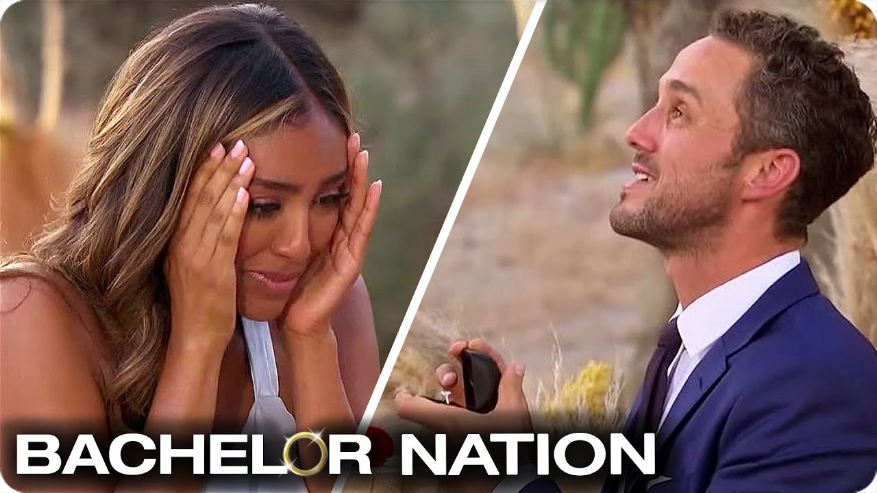 Tayshia & Zac Get Engaged! 💍  | The Bachelorette