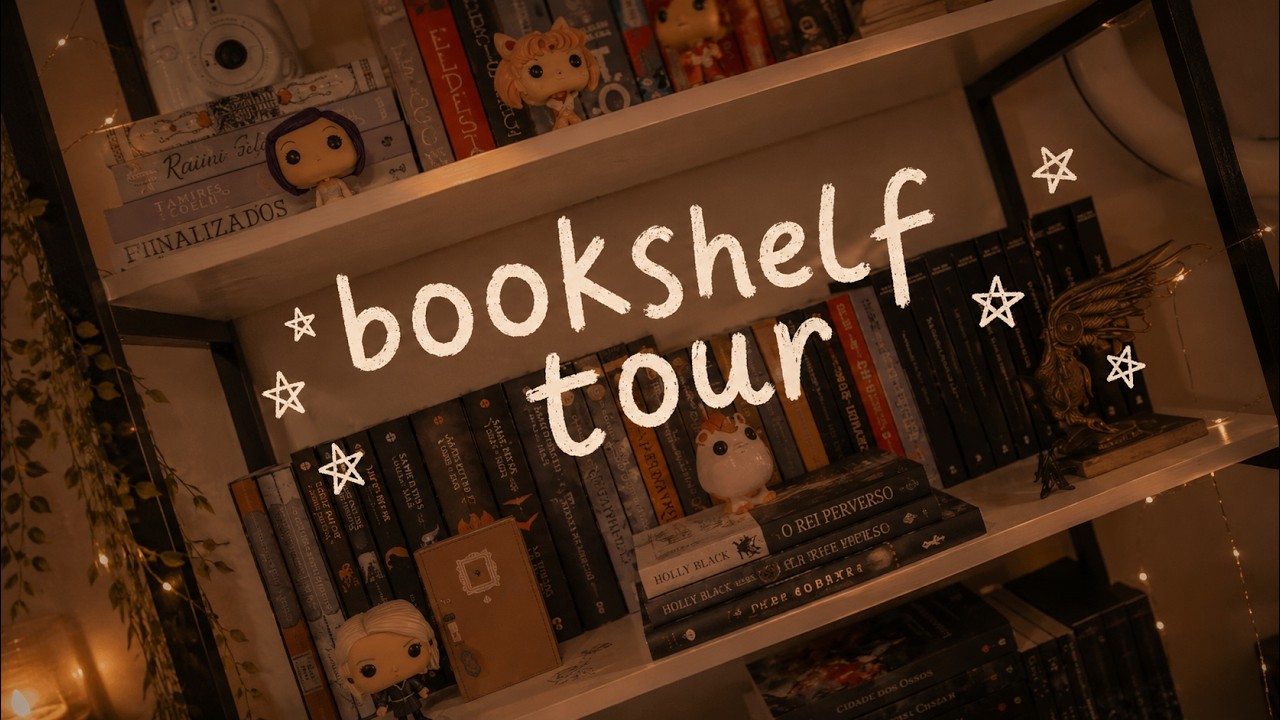 FINALMENTE A BOOKSHELF TOUR! (MOSTRA ESSA ESTANTE)| 2020