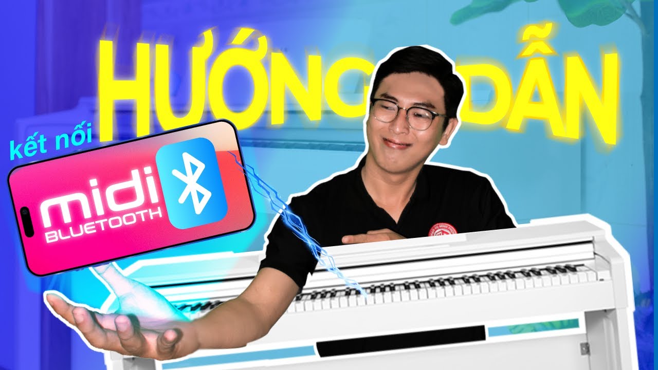 MIDI BLUETOOTH trên IOS || Hướng dẫn kết nối với KURTZMAN KS1 BLUETOOTH