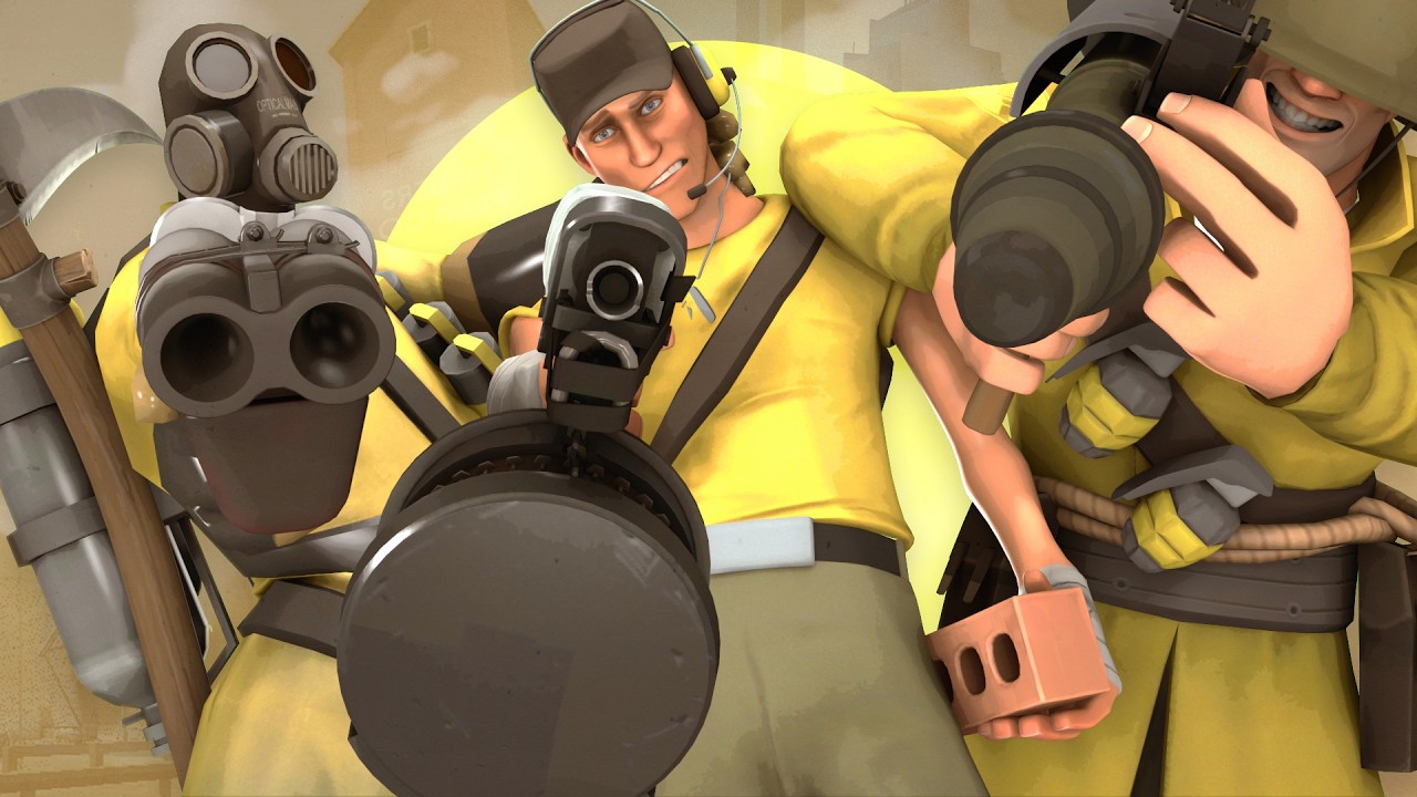 Обзор Вооружения TF2 Classified: Разведчик, Солдат и Поджигатель / Арсенал TF2: Classified, Часть 1